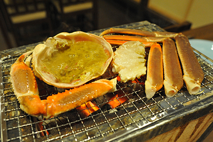 ゆでがに食べ放題+焼きがに 7,480円(税抜価格6,800円)